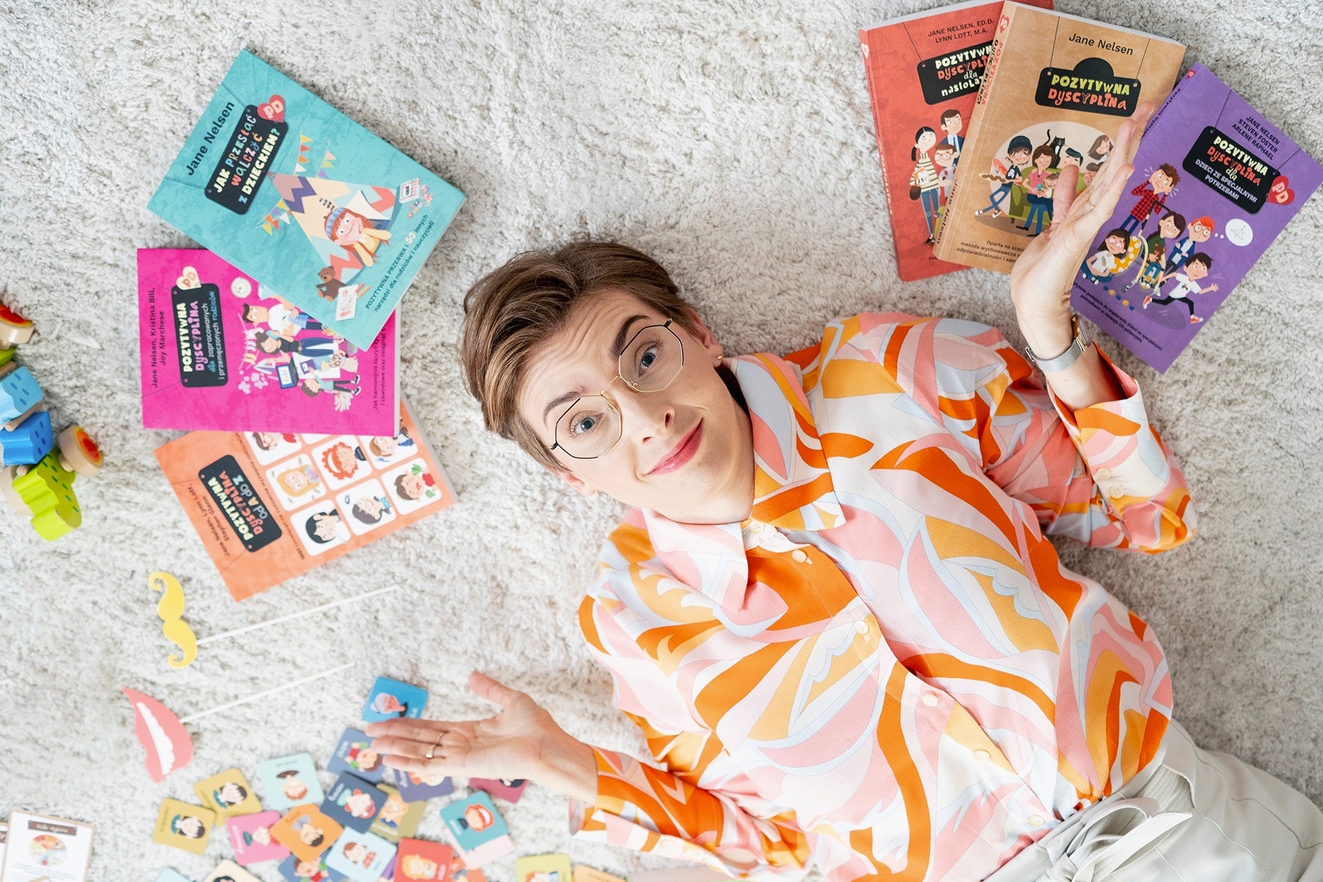 Joanna Baranowska podczas warsztatu